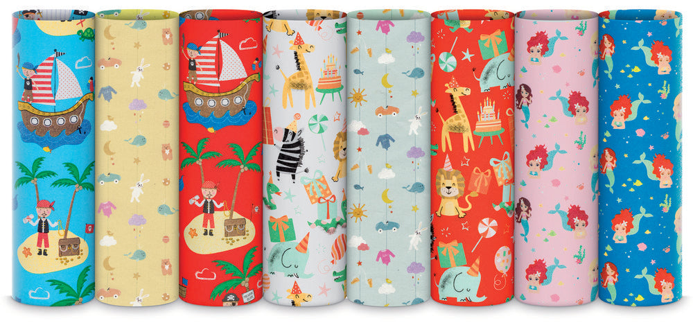 Papel de regalo reciclado 50 rollos Sadoch