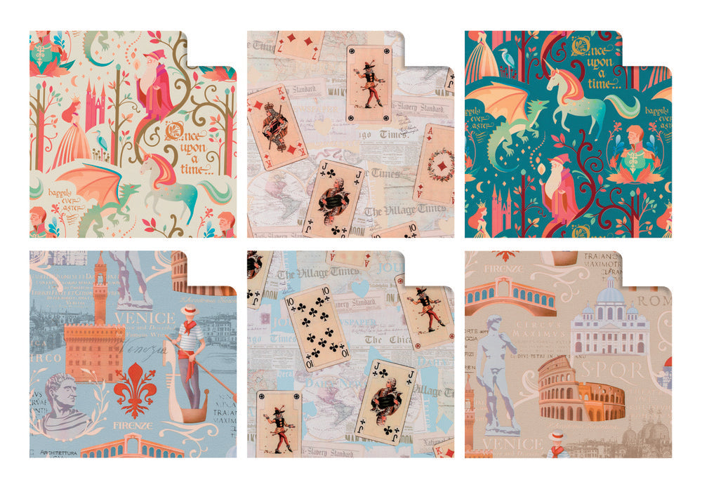 Papel de regalo Cuentos Vintage Sadoch, 50 rollos
