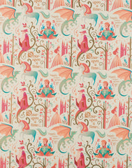 BOBINA PAPEL REGALO 62CM CUENTO FONDO CREMA | SADOCH | 1 UNIDAD | 8006715322033