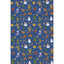 BOBINA PAPEL REGALO 31CM DIBUJITOS DE NAVIDAD FONDO AZUL | SADOCH | 1 UNIDAD | 8006715332230