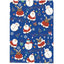 BOBINA PAPEL REGALO 62CM PAPA NOEL CON RENOS Y MUÑECOS GORDI | SADOCH | 1 UNIDAD | 8006715332353