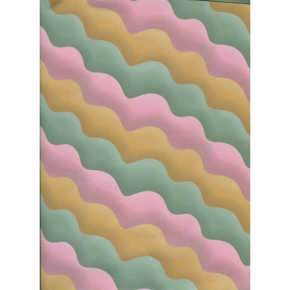 Bobina papel regalo 62 cm olas color Sadoch