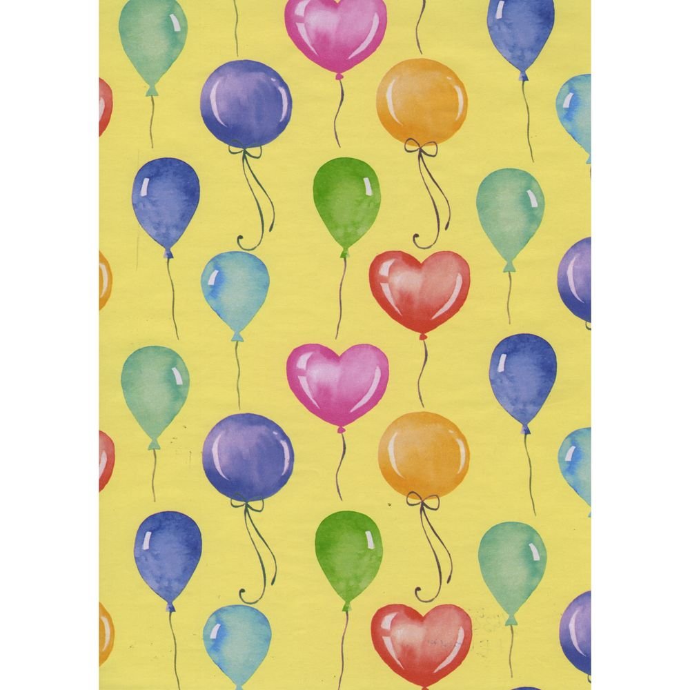 Bobina papel regalo 62 cm 143g Sadoch globos