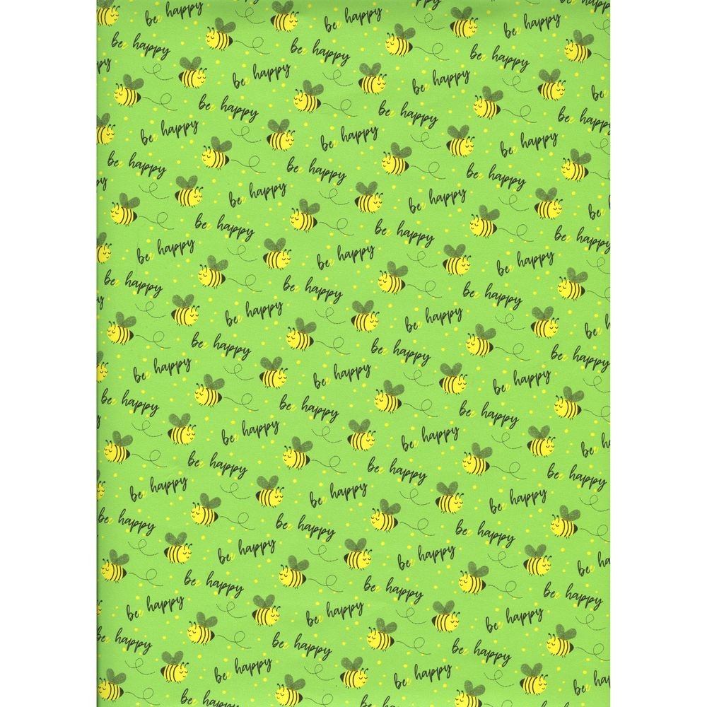 Bobina papel regalo 31 cm infantil abejas Sadoch