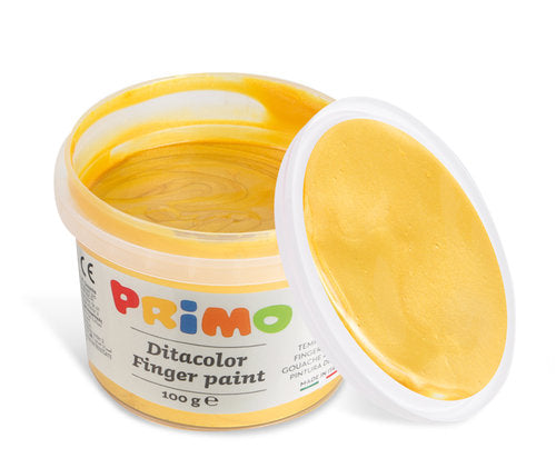 Pintura de dedos nacarada Primo 6 colores 100 g