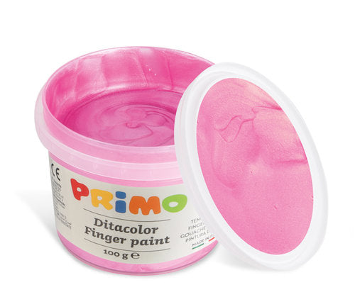 Pintura de dedos nacarada Primo 6 colores 100 g