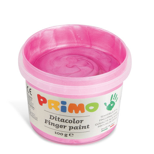 Pintura de dedos nacarada Primo 6 colores 100 g