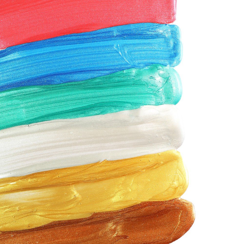 Tempera Primo 25ml 6 colores metalizados