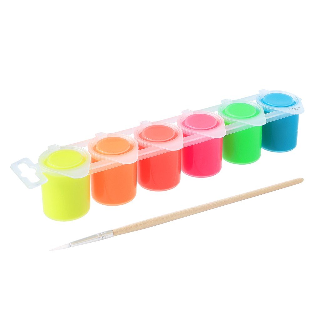 Tempera Primo 25ml 6 colores fluorescentes