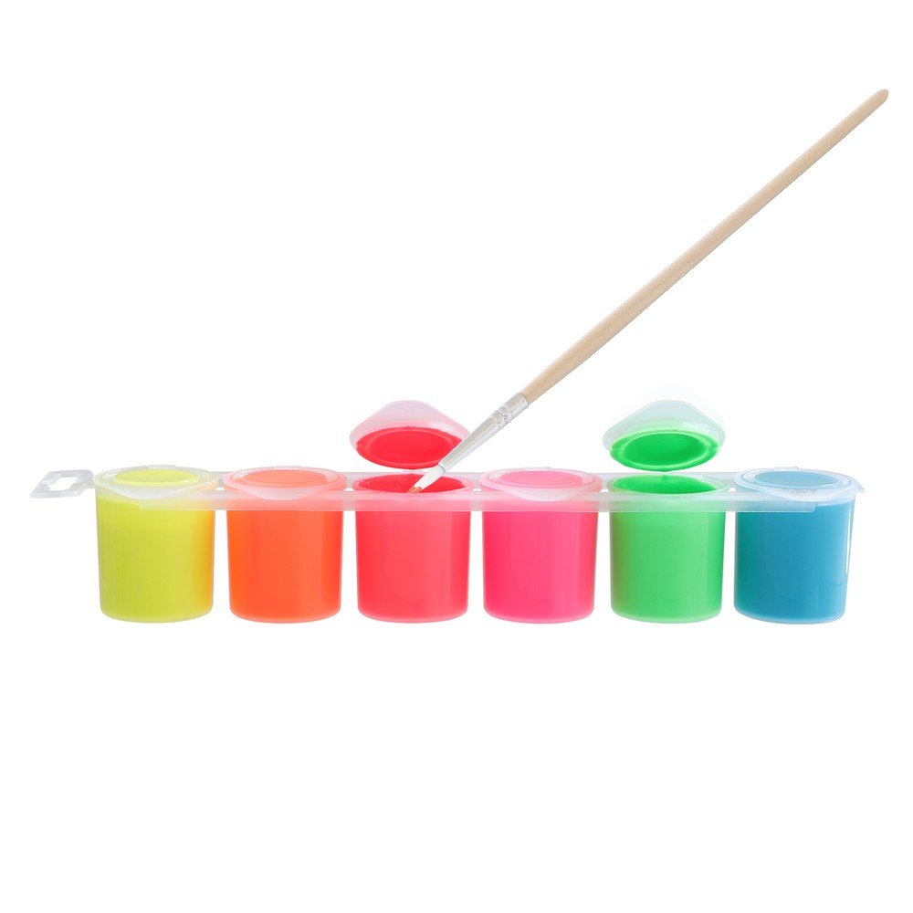 Tempera Primo 25ml 6 colores fluorescentes