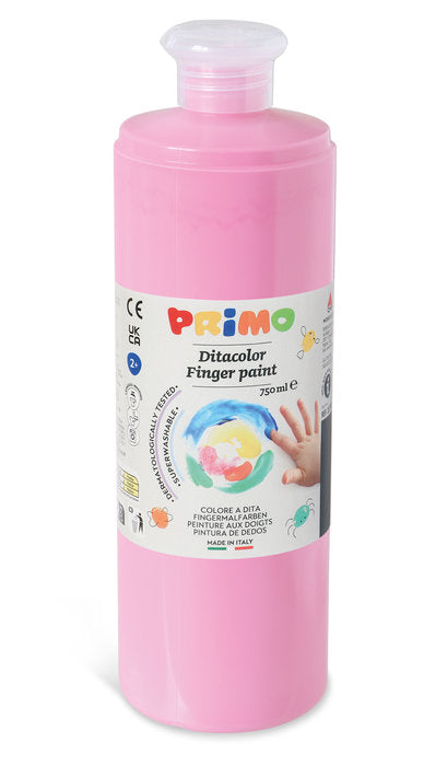Pintura de dedos Primo 750ml rosa