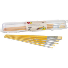 SET 5 PINCELES SURTIDOS PARA OLEO | 1 UNIDADES | (PRIMO)