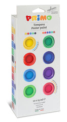 TEMPERA PREMEZCLADA 25 ML 12 COLORES SURTIDOS | 1 UNIDADES | (PRIMO)