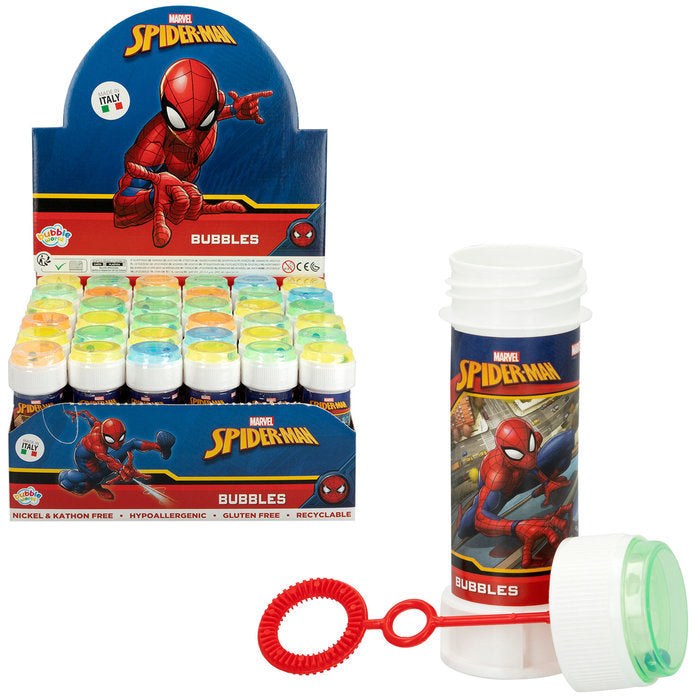 Expositor 36 Pomperos Spiderman 60 ml Colorbaby