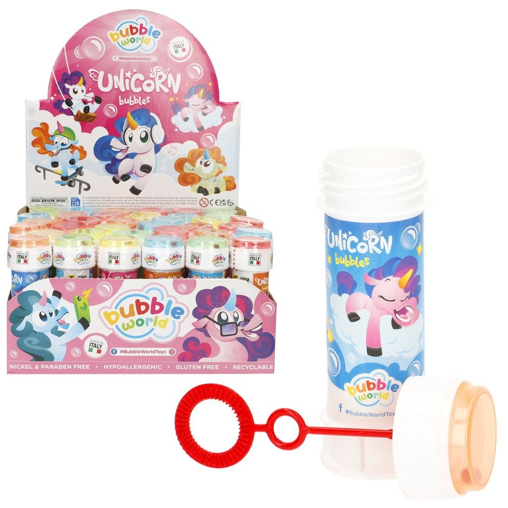 Expositor 36 Pomperos 60 ml Unicornio COLORBABY