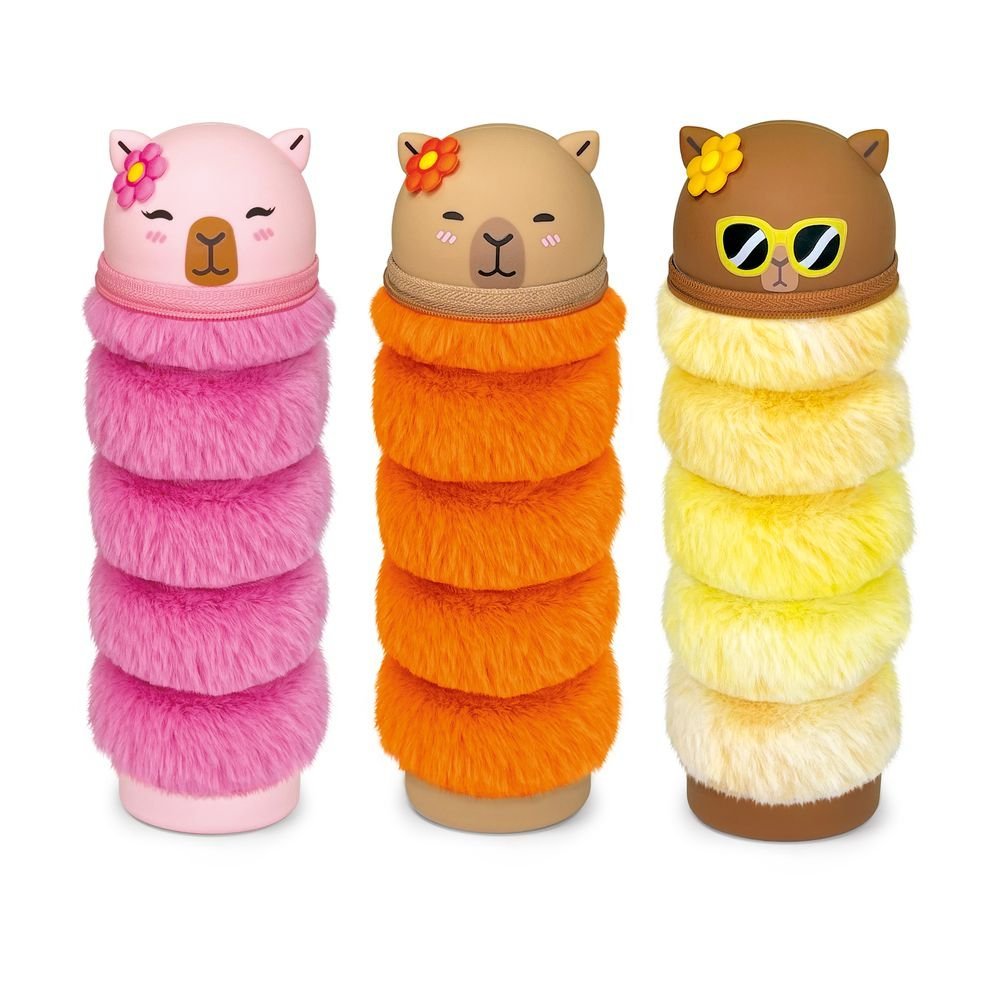 Portatodo Silicona Capybara con Cremallera - Pack 12 uds