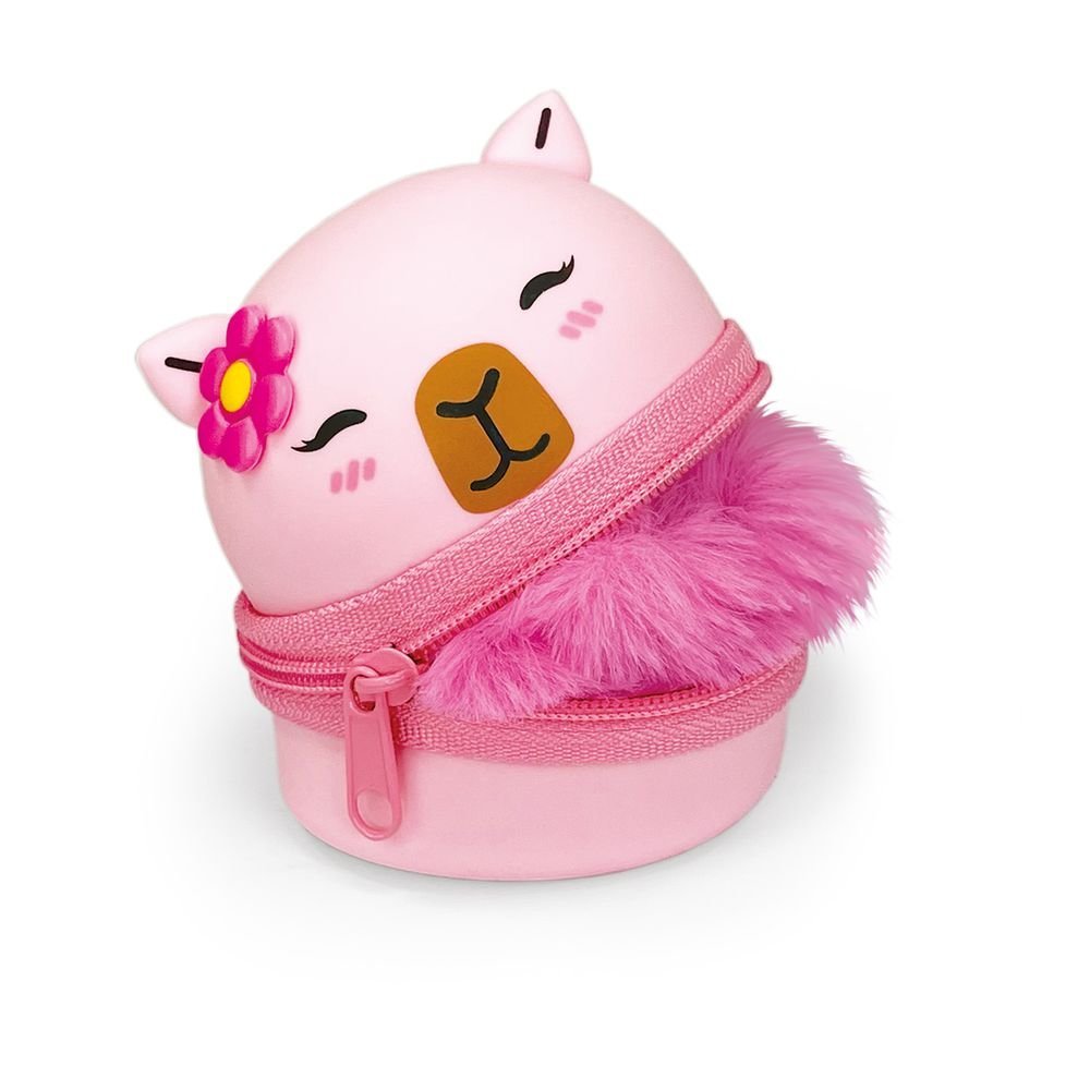 Portatodo Silicona Capybara con Cremallera - Pack 12 uds