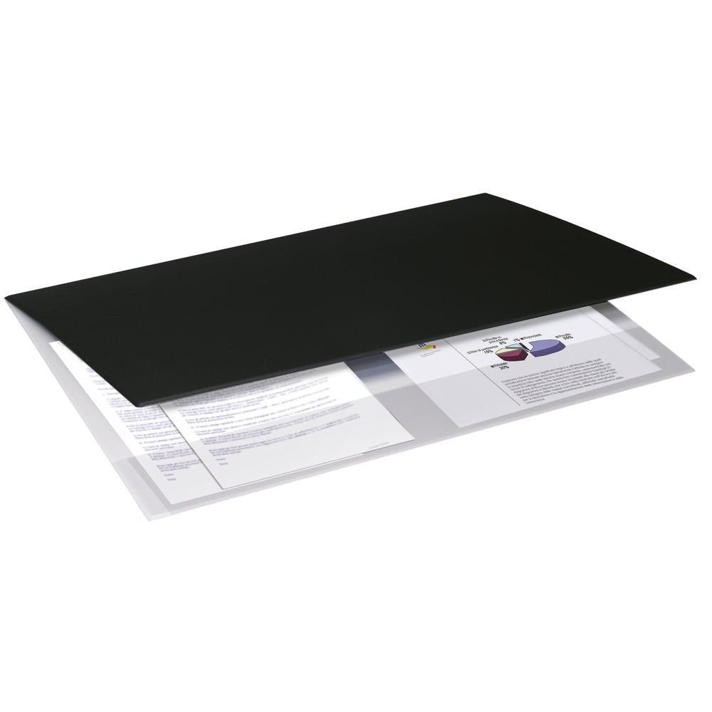 Vade Escritorio Doble Soft Negro ARDA Imagen principal del producto