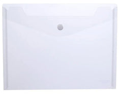 SOBRE BOTON A4 TRANSPARENTE 333X235 MM | 12 UNIDADES | (ARDA)