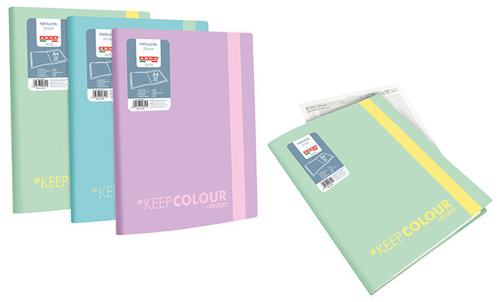 Carpeta 60 Fundas Keep Colour Pastel Surtidas ARDA Imagen principal del producto
