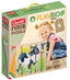 Puzzle animales de granja Playbio Quercetti 6 piezas