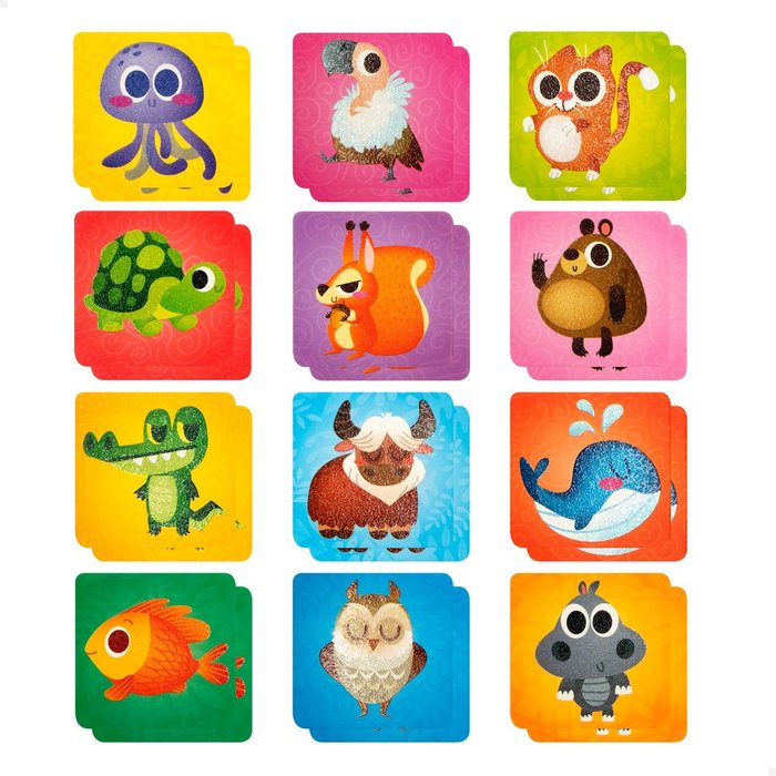 PUZZLE TEXTURAS MEMORIA+12M MONTESSORI | COLORBABY | 1 UNIDAD | 8008324092703 Imagen principal del producto