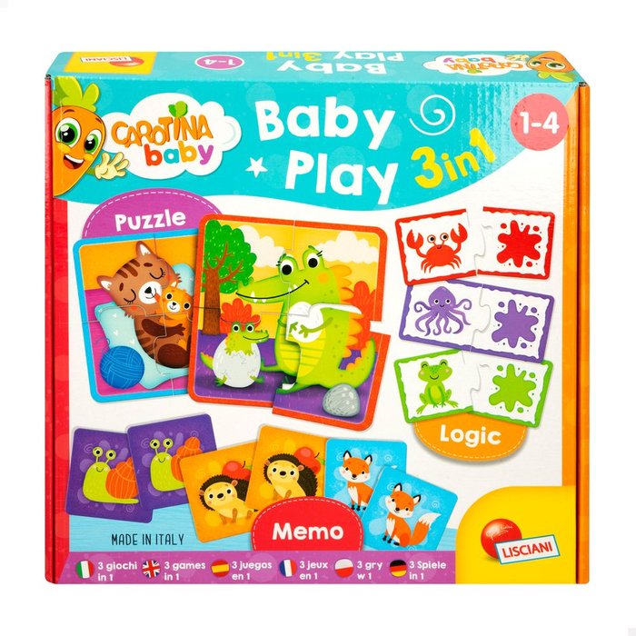 PUZZLE INFANTIL +12M SURTIDOS CAROTINA BABY | COLORBABY | 1 UNIDAD | 8008324100798 Imagen principal del producto