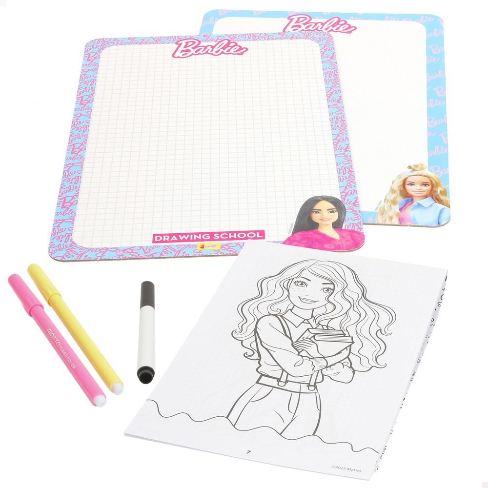 BARBIE ESCUELA DE DIBUJO | COLORBABY | 1 UNIDAD | 8008324113088