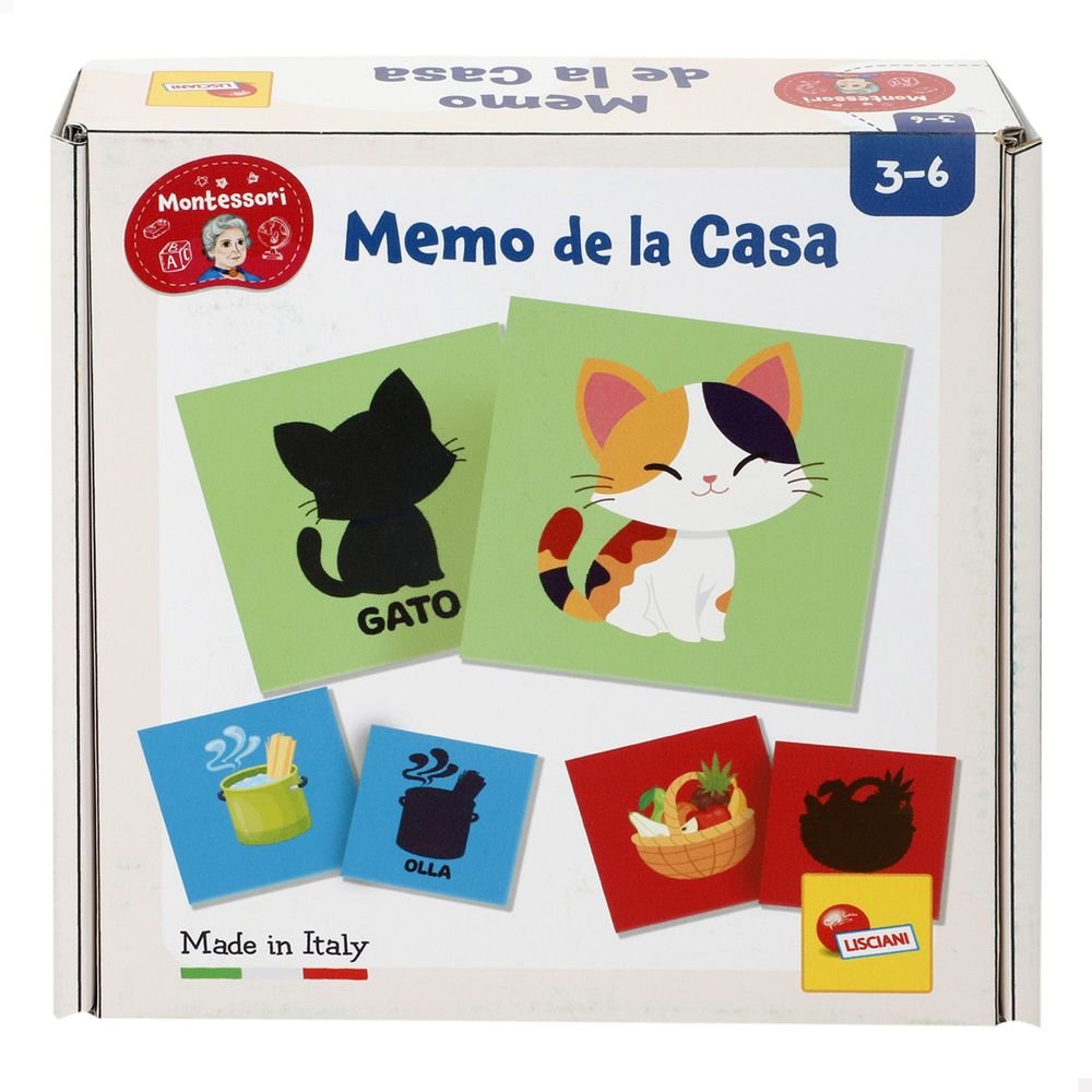 JUEGO MEMORIA MONTESSORI | COLORBABY | ENVASE 12 UDS. UNIDAD | 18412842396286 Imagen principal del producto