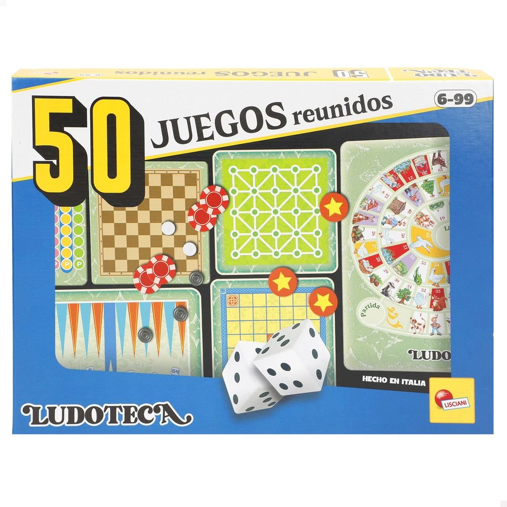 Ludoteca Set 50 Juegos de Mesa Colorbaby Imagen principal del producto