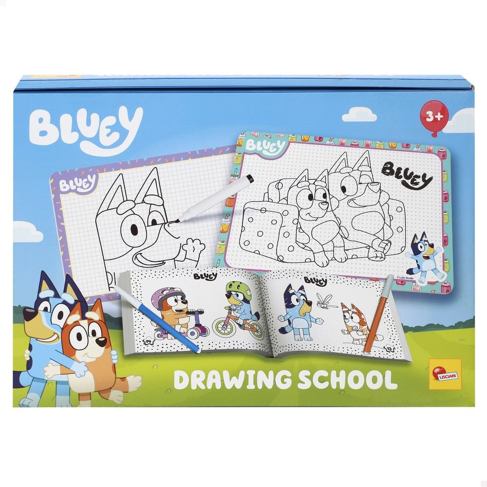 Bluey Escuela de Dibujo Marca Colorbaby Pack de 10 piezas Imagen principal del producto