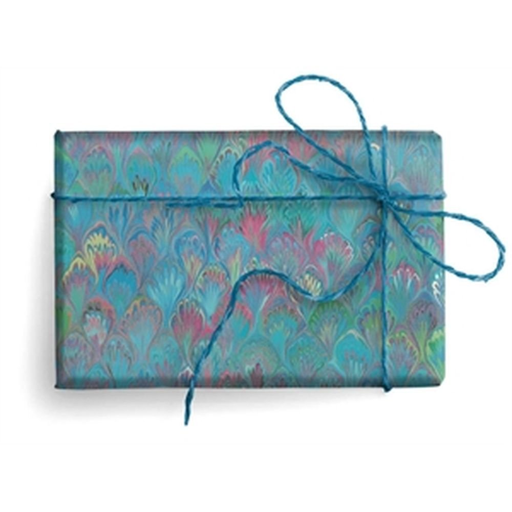 Expositor 25 Unidades Papel Regalo Zafiro con Oro Regalo Kartos Imagen principal del producto