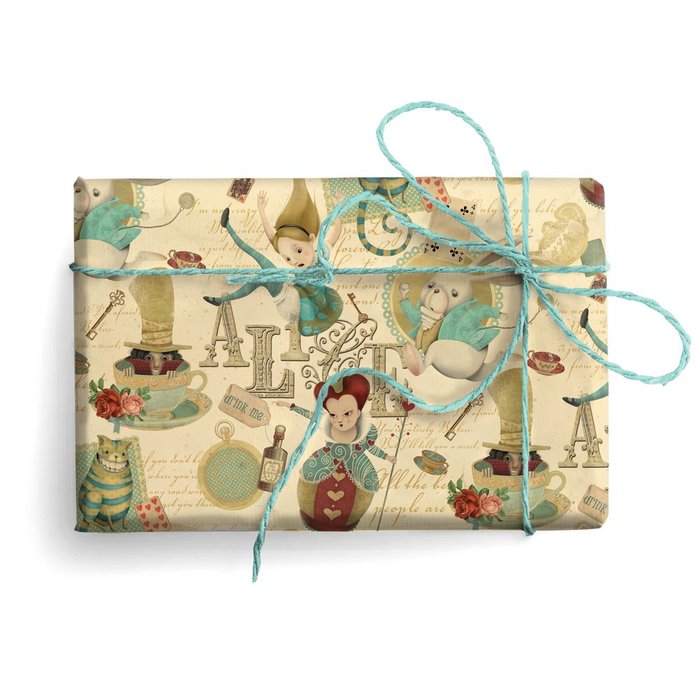 Expositor 25 pliegos papel regalo Alicia Regalo Kartos