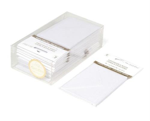 Set 10 Blister con 10 Unidades Tarjeta y Sobre Blanco A7 Regalo Kartos