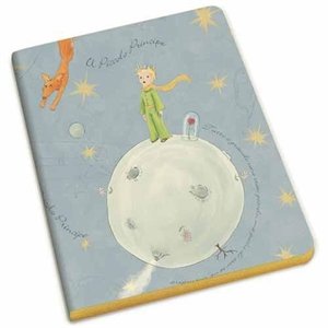 Cuaderno El Principito A6 Borde Dorado Kartos