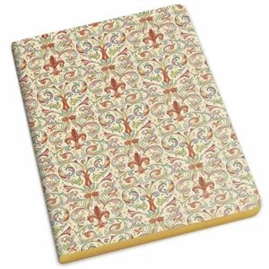 Cuaderno Lily A5 borde dorado - Papelería Kartos