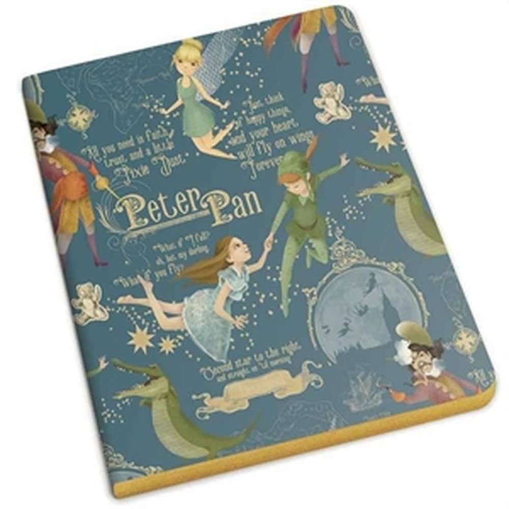 Cuaderno Peter Pan A5 borde dorado - Papelería Kartos