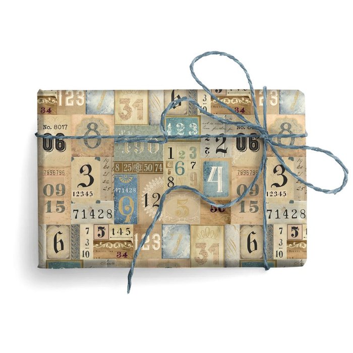EXPOSITOR 25 UNIDADES PAPEL REGALO NUMEROS | KARTOS | ENVASE 25 UDS. UNIDAD | 8009162352431 Imagen principal del producto