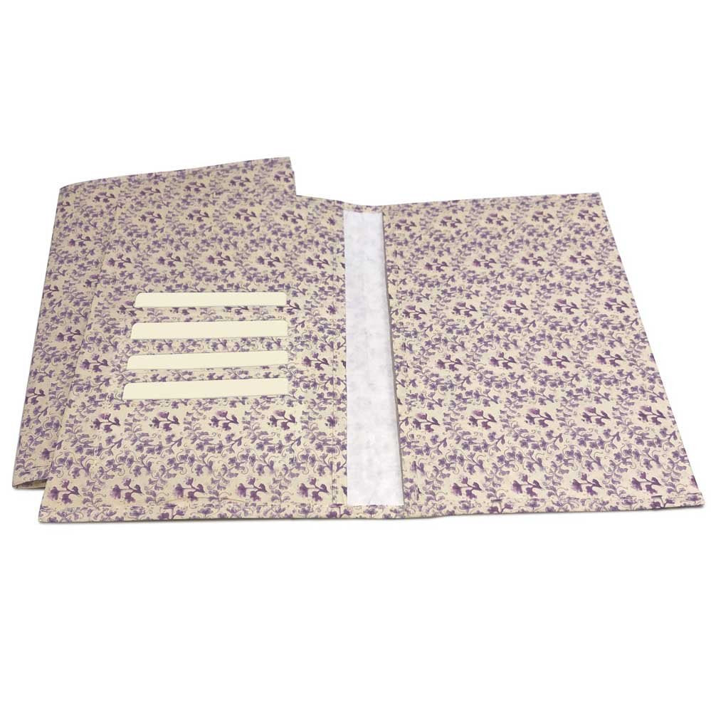 Funda libro violeta 13,7x18,8 cm Papelería KARTOS