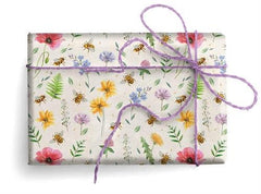 EXPOSITOR 25 UNIDADES PAPEL REGALO FLORES Y ABEJAS | KARTOS | ENVASE 25 UDS. UNIDAD | 8009162381394