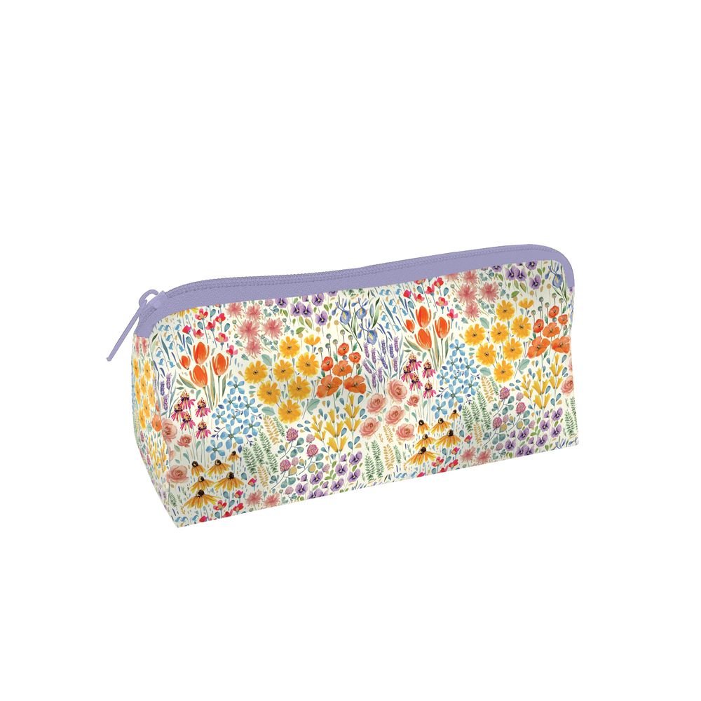 Portatodo Tiny Flowers con Cremallera PAPELERIA KARTOS