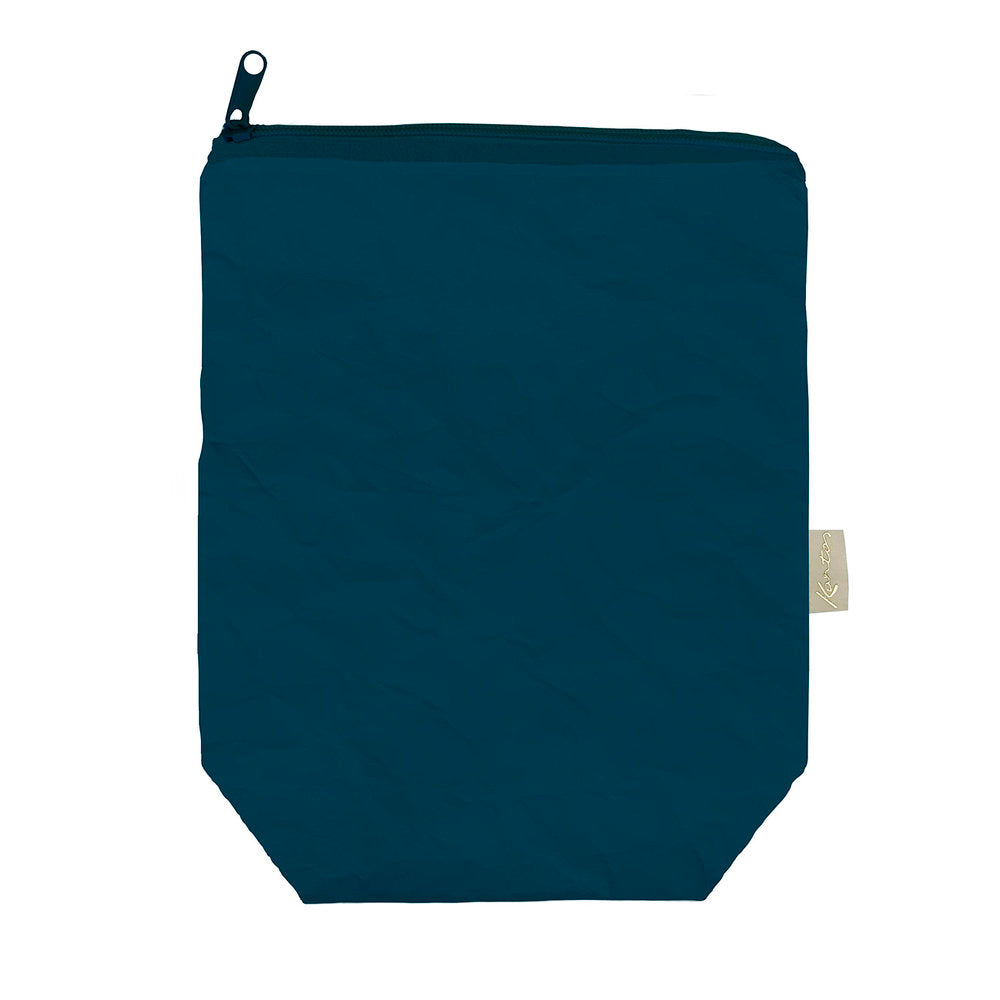 Funda Libro con Cremallera Azul Oceano 22x27+7 PAPELERIA KARTOS
