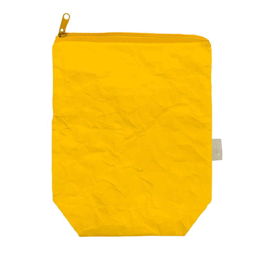 Funda libro con cremallera amarillo 22x27+7 - Pack 2