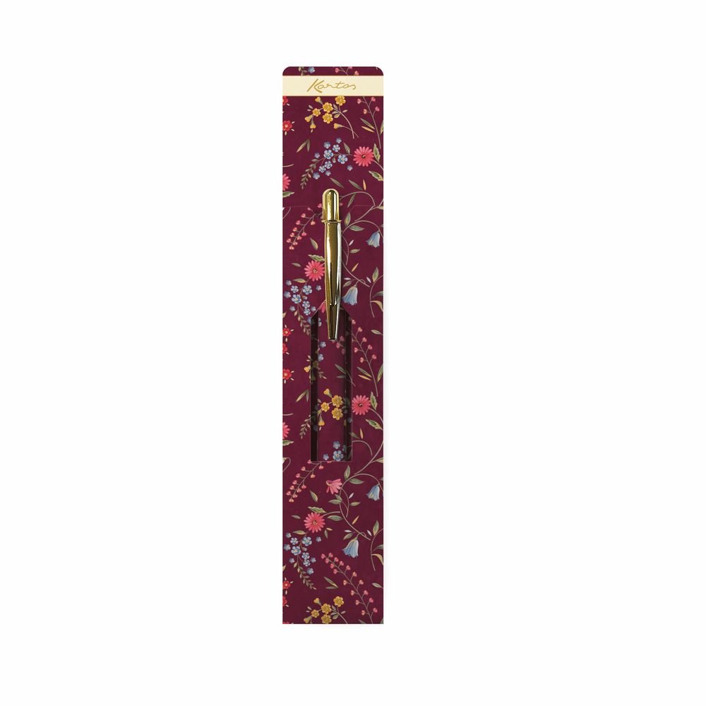 Boligrafo Kartos Estampado Tiny Blooms en Estuche Marca Kartos Imagen principal del producto