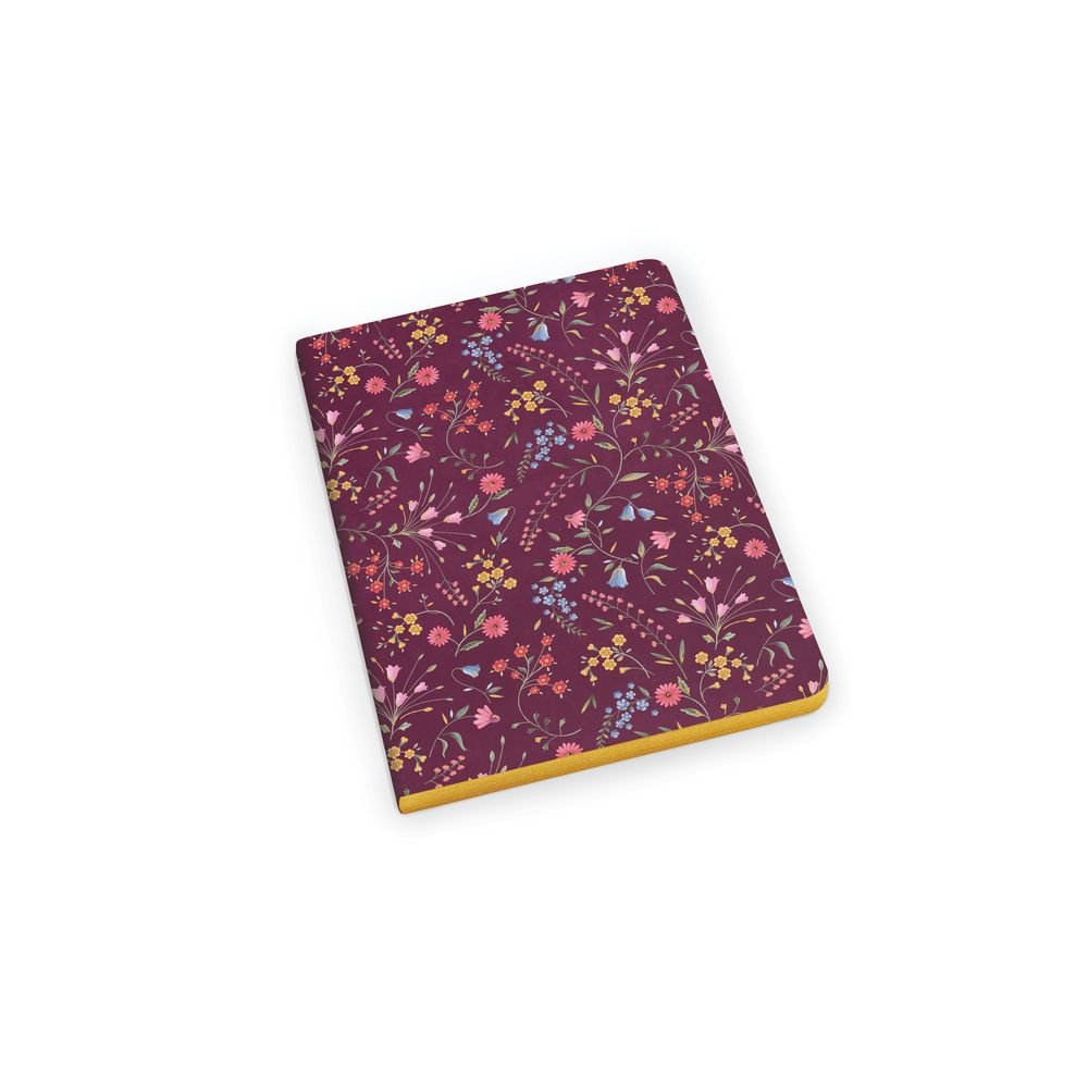 Cuaderno Tiny Blooms A5 con Borde Dorado PAPELERIA KARTOS Imagen principal del producto