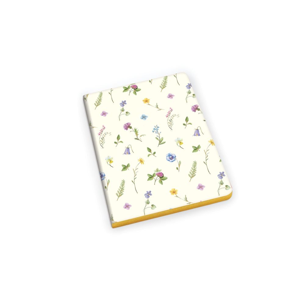 Cuaderno Jardín A5 con Borde Dorado - Papelería Kartos