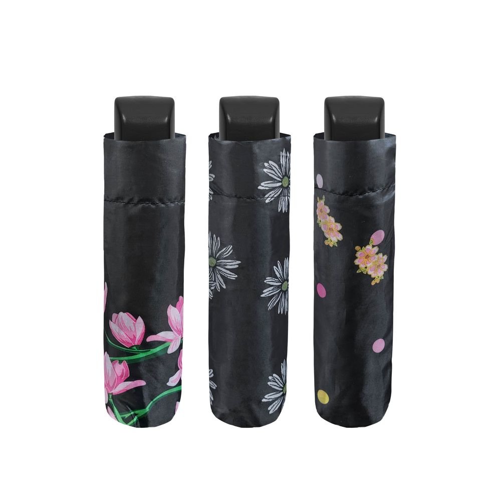 Paraguas mujer plegable 54/8 Man estampado Perletti