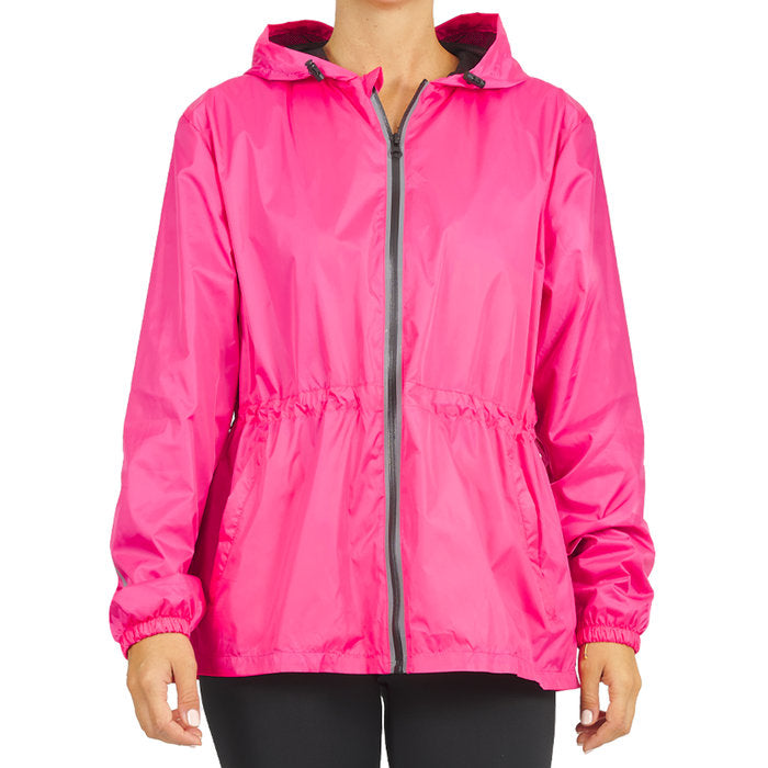 CHUBASQUERO MUJER FUCSIA DETALLES REFLECTANTES T, S | PERLETTI | 1 UNIDAD | 8015831142470 Imagen principal del producto