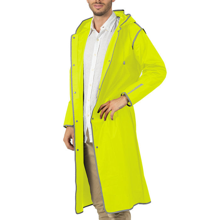 CHUBASQUERO IMPERMEABLE AMARILLO BORDES REFLECTANTES T, L | PERLETTI | 1 UNIDAD | 8015831142579 Imagen principal del producto