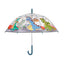 Paraguas Infantil 45/8 Man Poe Dragones Transparente Perletti